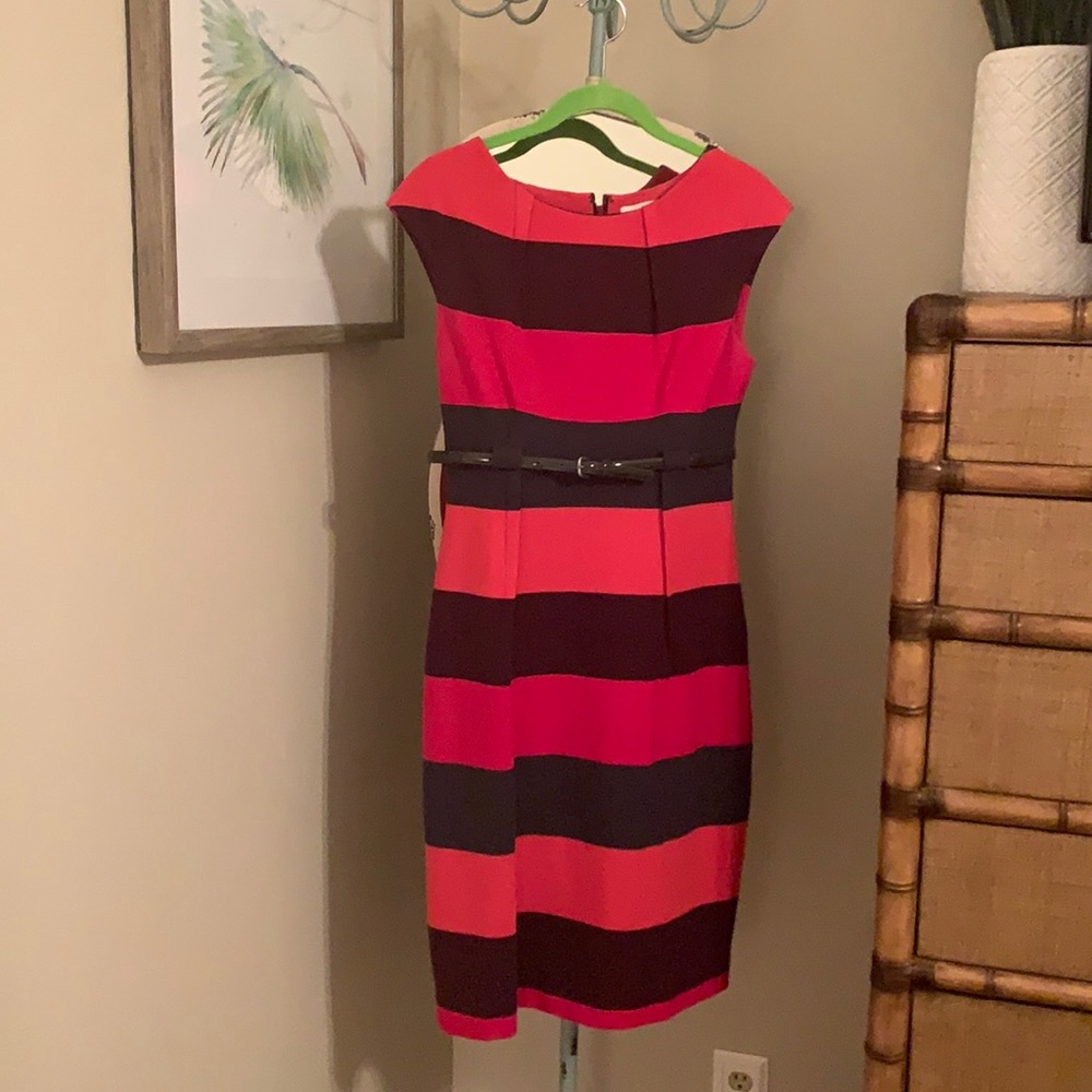 Calvin Klein Striped Dress